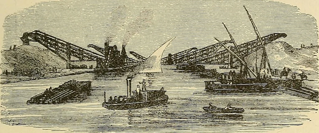 An illustration from Discoveries and inventions of the nineteenth century, 1905, leaf 297