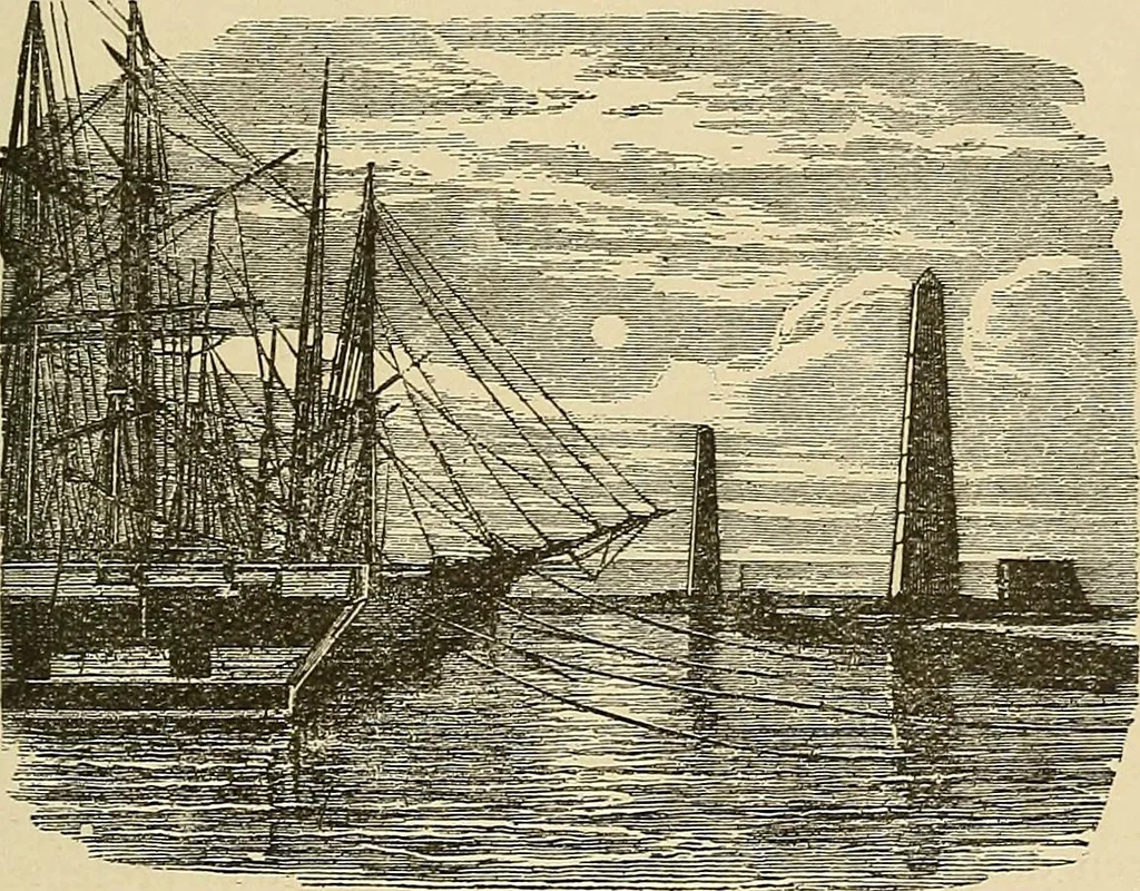 An illustration from Discoveries and inventions of the nineteenth century, 1905, leaf 299