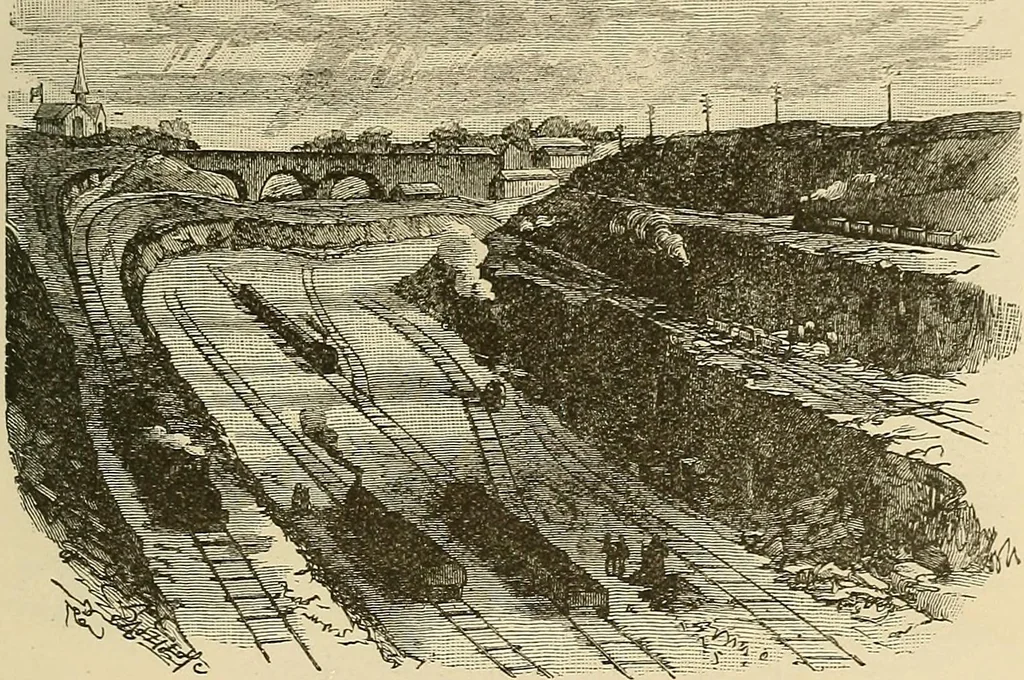 An illustration from Discoveries and inventions of the nineteenth century, 1905, leaf 309