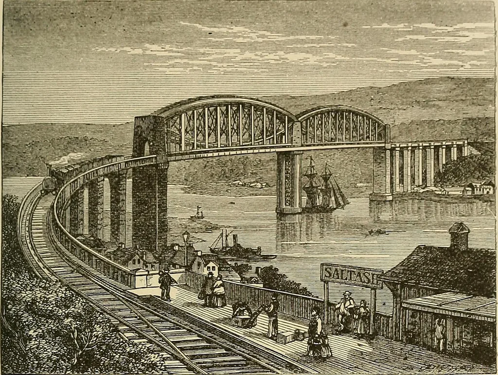 An illustration from Discoveries and inventions of the nineteenth century, 1905, leaf 325