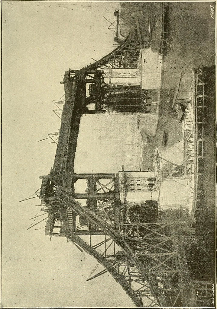 An illustration from Discoveries and inventions of the nineteenth century, 1905, leaf 343
