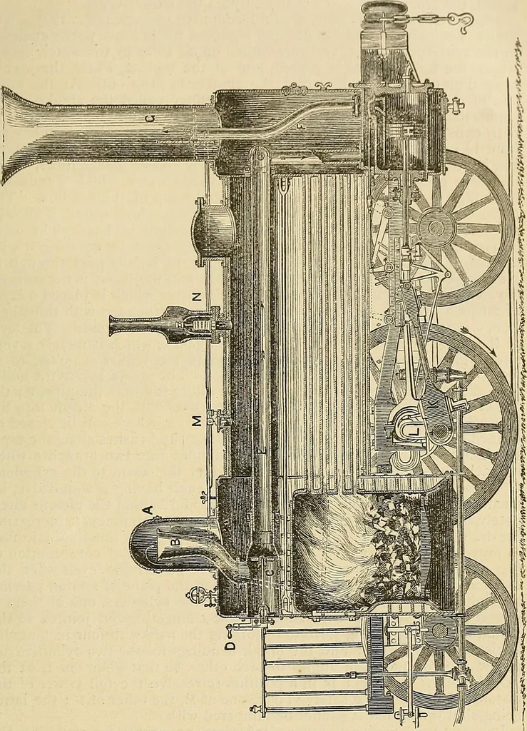 An illustration from Discoveries and inventions of the nineteenth century, 1905, leaf 35