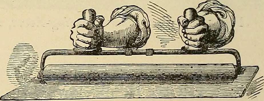 An illustration from Discoveries and inventions of the nineteenth century, 1905, leaf 354