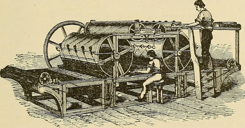 An illustration from Discoveries and inventions of the nineteenth century, 1905, leaf 357