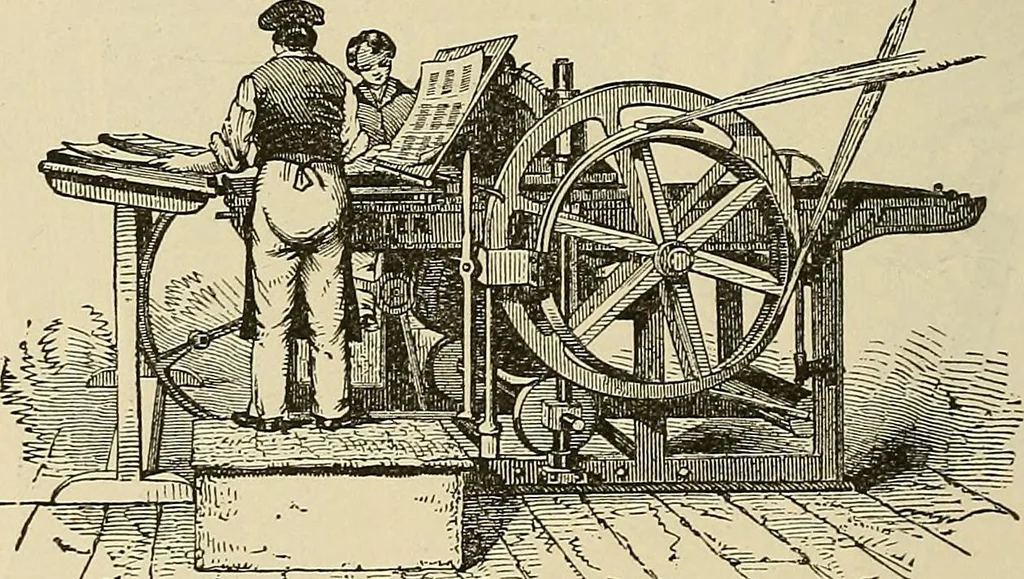 An illustration from Discoveries and inventions of the nineteenth century, 1905, leaf 368