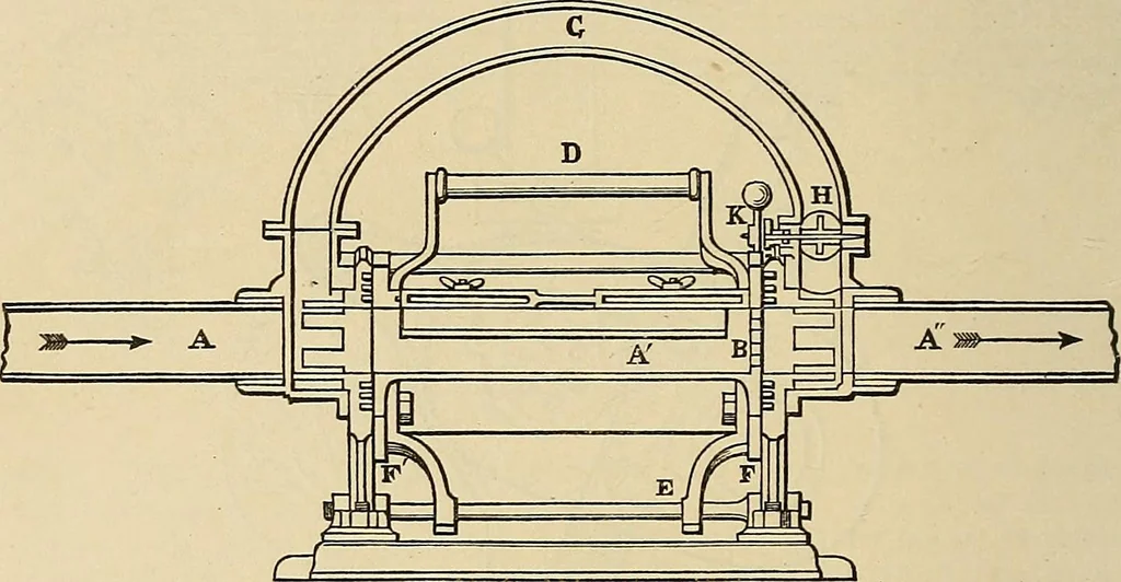 An illustration from Discoveries and inventions of the nineteenth century, 1905, leaf 392