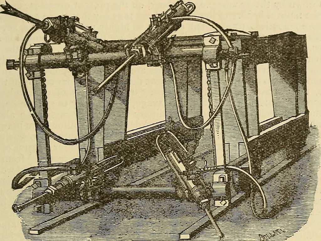 An illustration from Discoveries and inventions of the nineteenth century, 1905, leaf 407