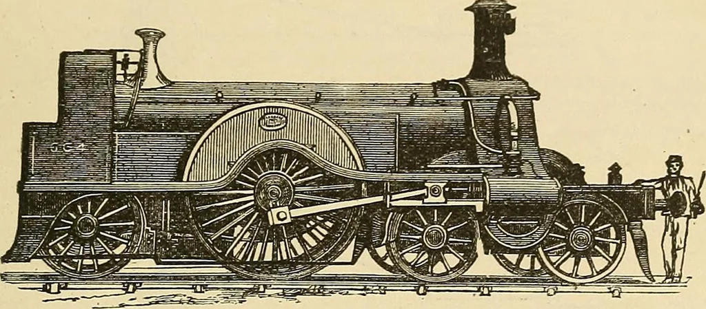 An illustration from Discoveries and inventions of the nineteenth century, 1905, leaf 41
