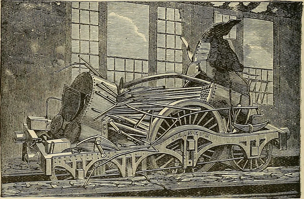 An illustration from Discoveries and inventions of the nineteenth century, 1905, leaf 44