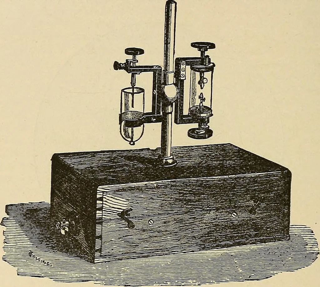 An illustration from Discoveries and inventions of the nineteenth century, 1905, leaf 482