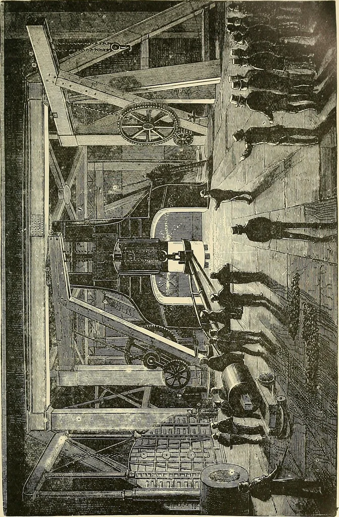 An illustration from Discoveries and inventions of the nineteenth century, 1905, leaf 51