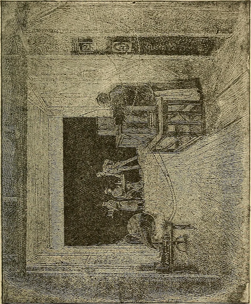 An illustration from Discoveries and inventions of the nineteenth century, 1905, leaf 531