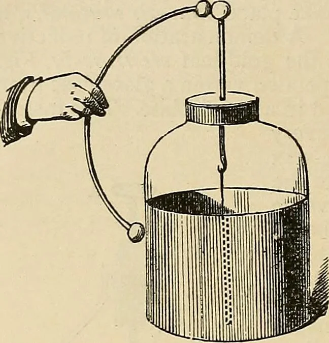 An illustration from Discoveries and inventions of the nineteenth century, 1905, leaf 542