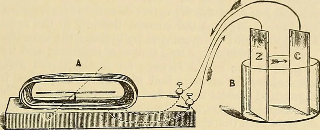 An illustration from Discoveries and inventions of the nineteenth century, 1905, leaf 545