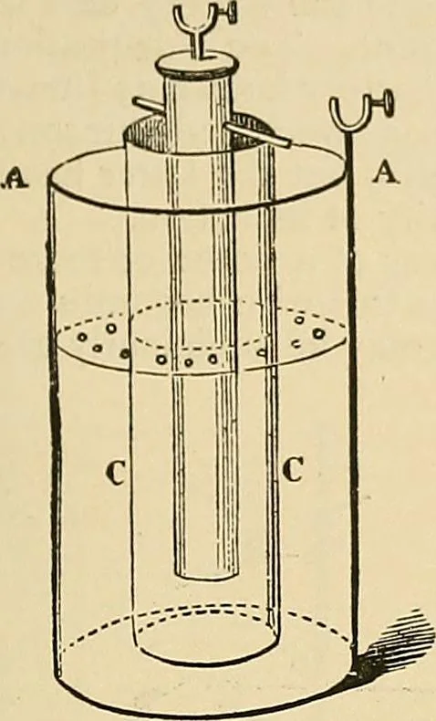 An illustration from Discoveries and inventions of the nineteenth century, 1905, leaf 547