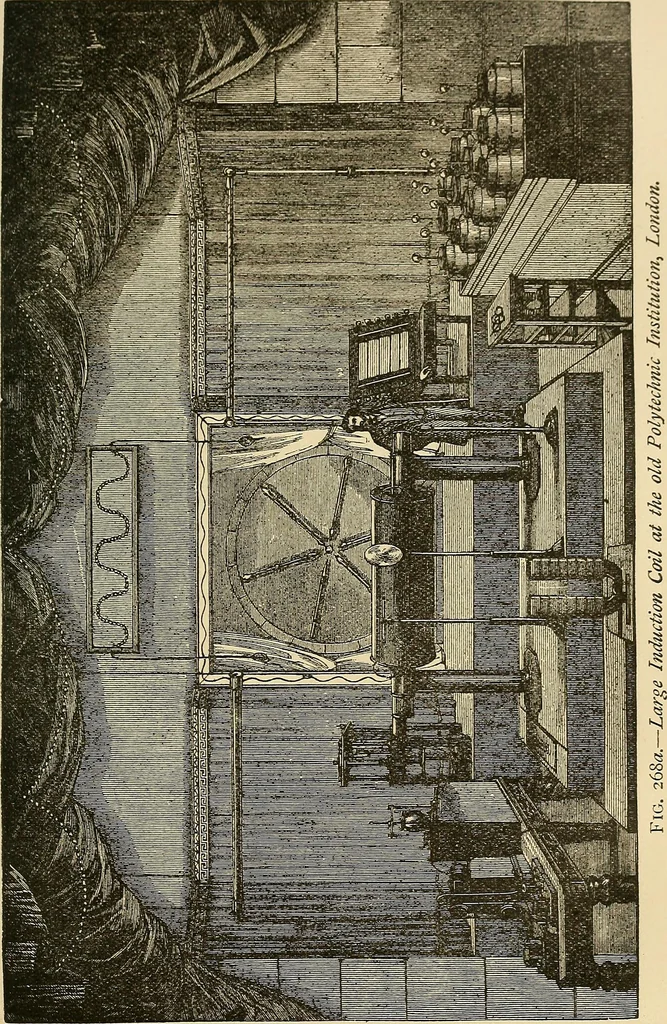 An illustration from Discoveries and inventions of the nineteenth century, 1905, leaf 557