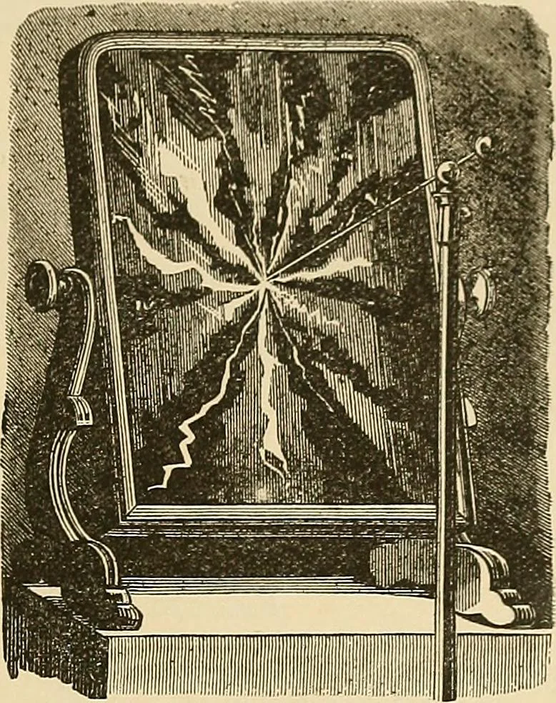 An illustration from Discoveries and inventions of the nineteenth century, 1905, leaf 559