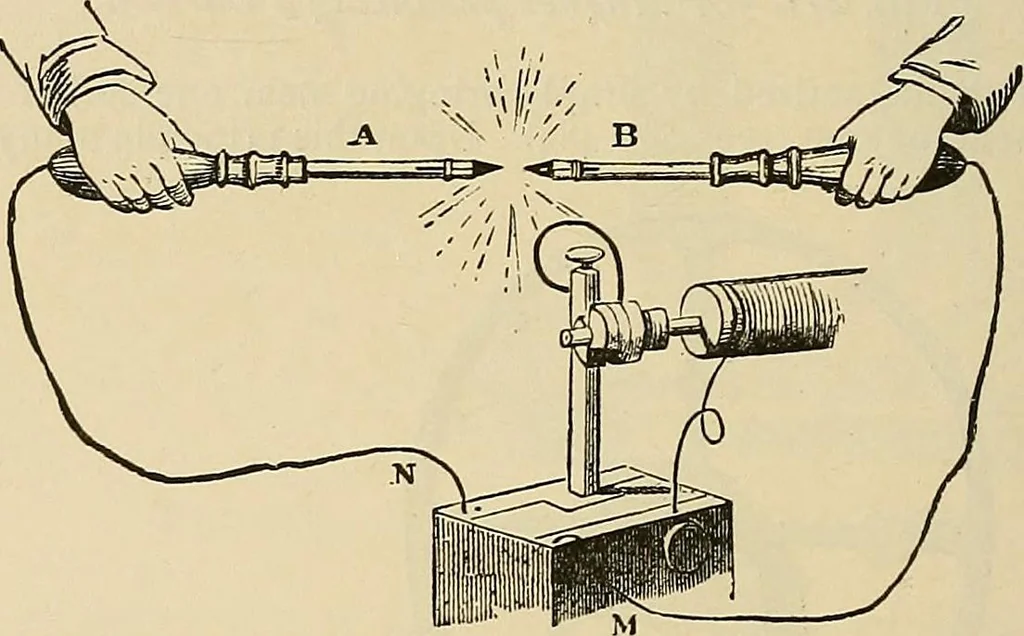 An illustration from Discoveries and inventions of the nineteenth century, 1905, leaf 562