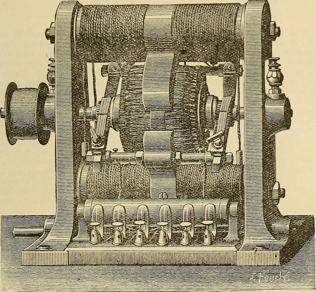 An illustration from Discoveries and inventions of the nineteenth century, 1905, leaf 569