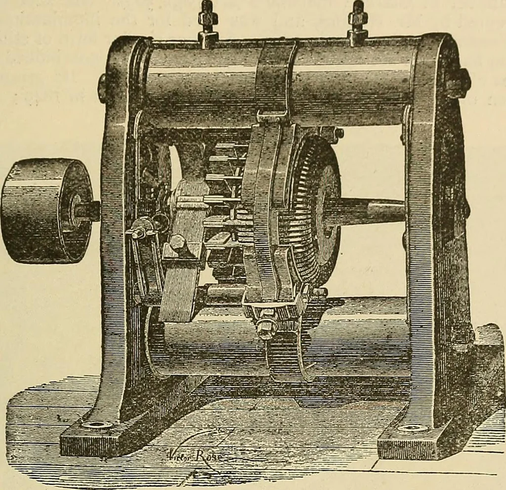 An illustration from Discoveries and inventions of the nineteenth century, 1905, leaf 571