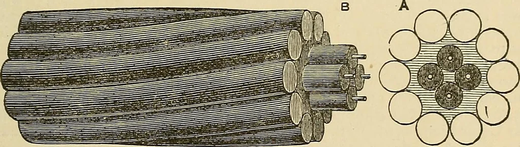 An illustration from Discoveries and inventions of the nineteenth century, 1905, leaf 627