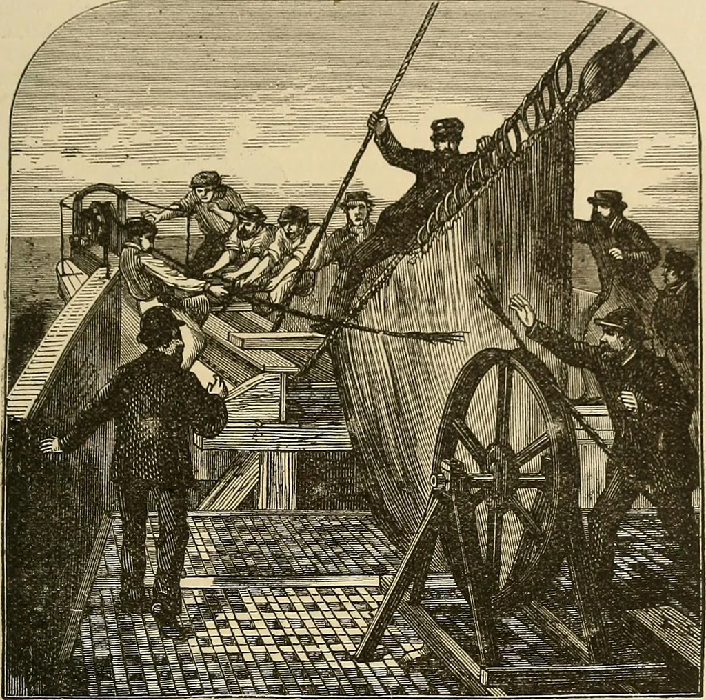 An illustration from Discoveries and inventions of the nineteenth century, 1905, leaf 631