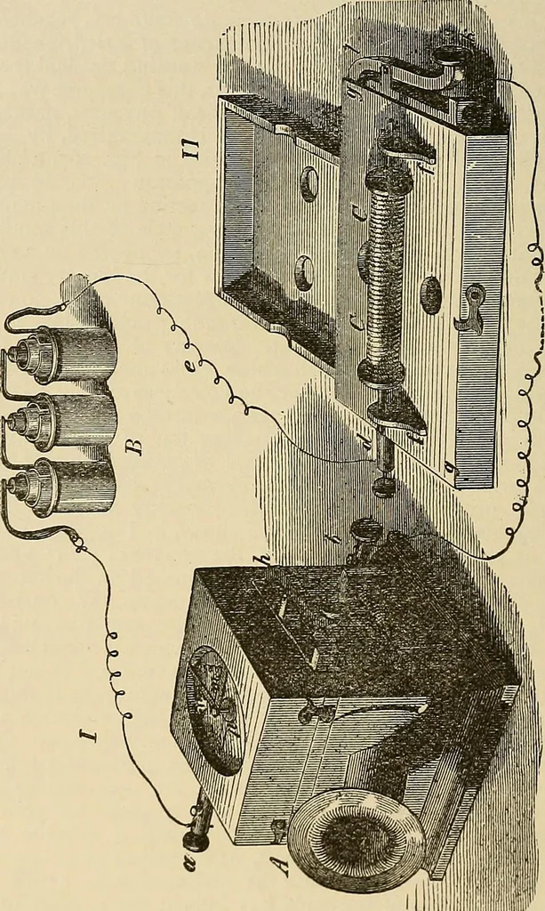 An illustration from Discoveries and inventions of the nineteenth century, 1905, leaf 636