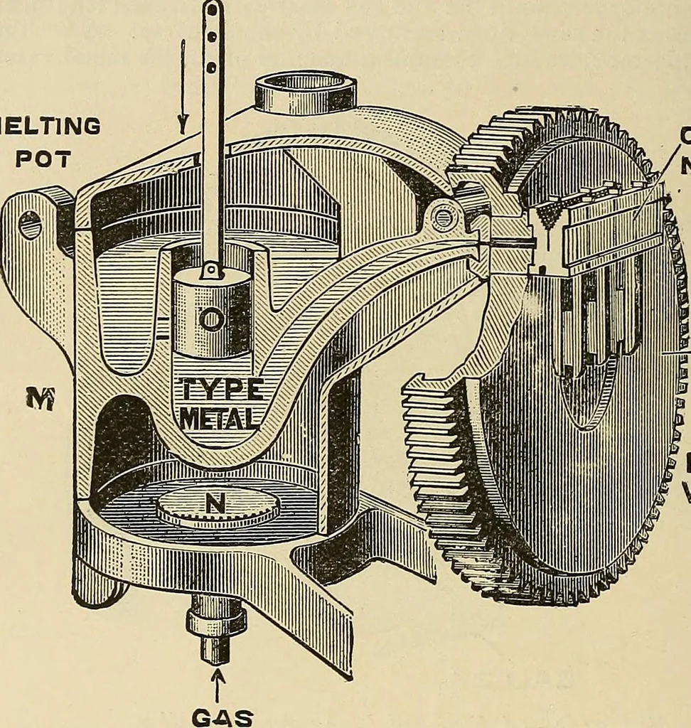 An illustration from Discoveries and inventions of the nineteenth century, 1905, leaf 702