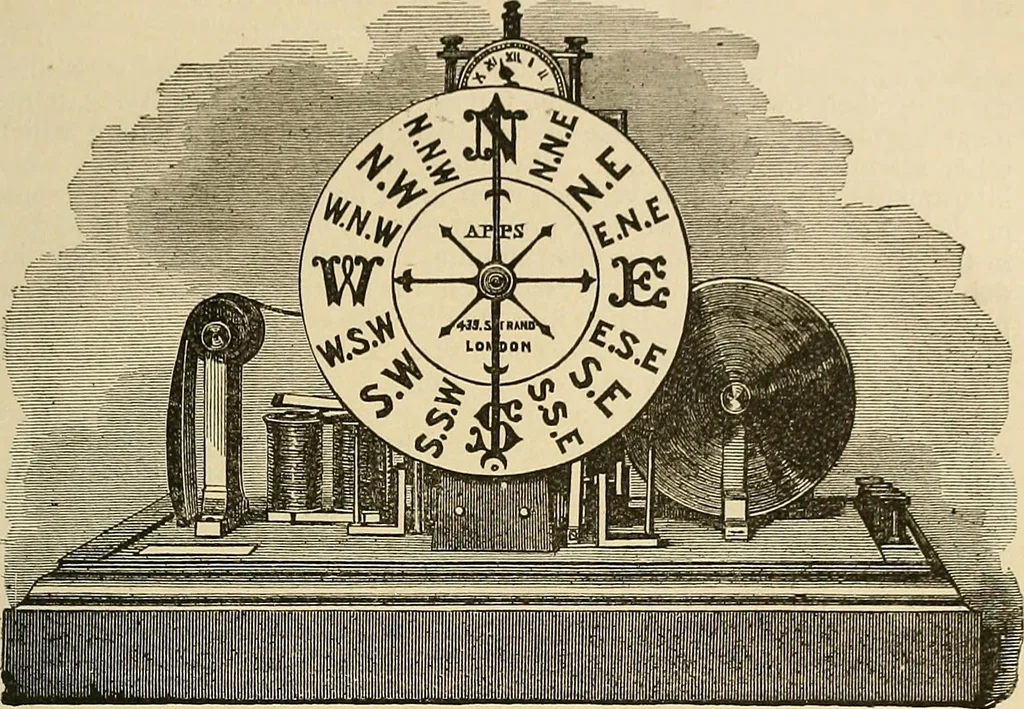 An illustration from Discoveries and inventions of the nineteenth century, 1905, leaf 705