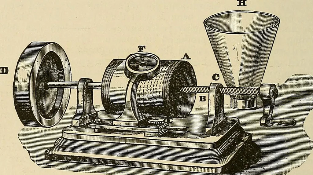 An illustration from Discoveries and inventions of the nineteenth century, 1905, leaf 722