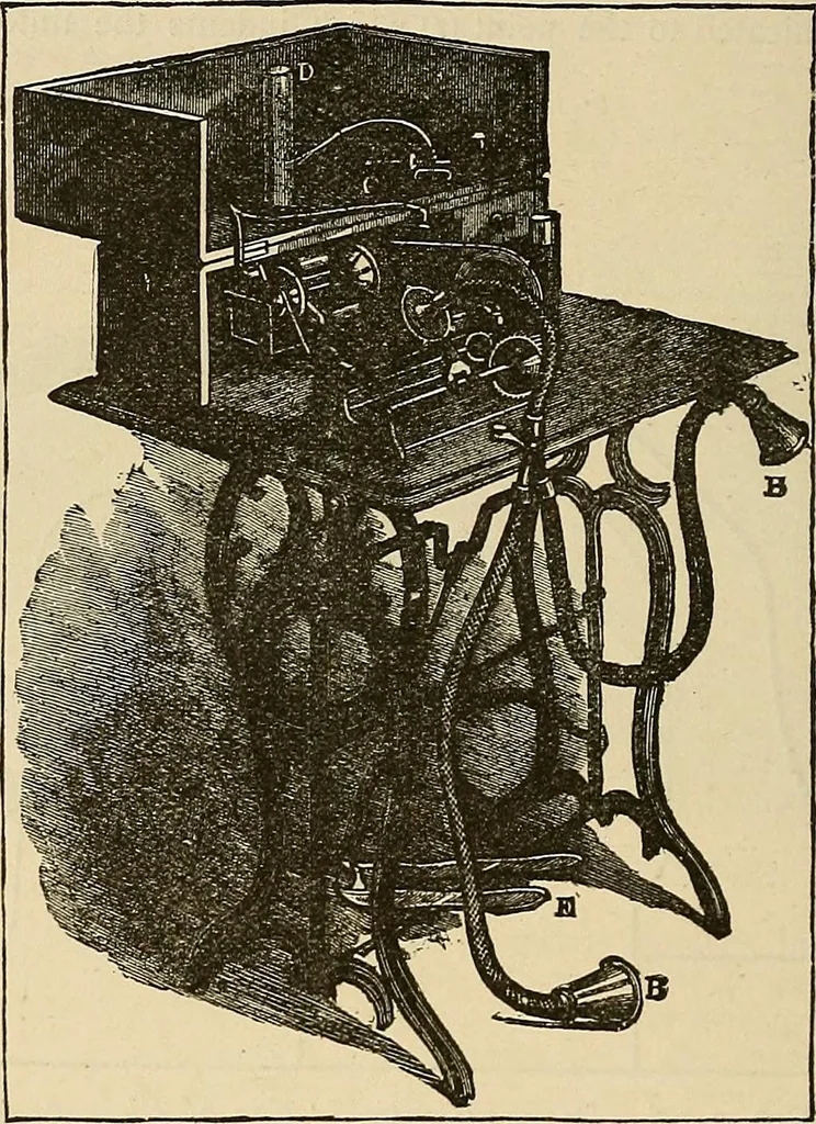 An illustration from Discoveries and inventions of the nineteenth century, 1905, leaf 724