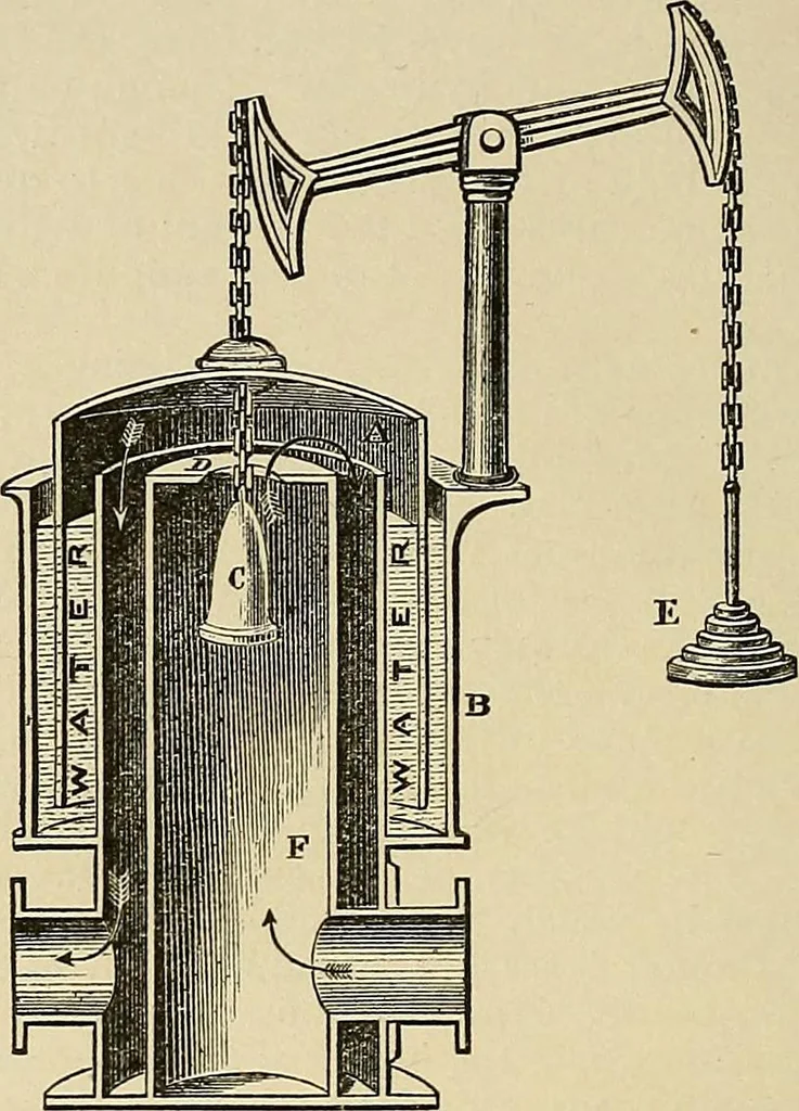 An illustration from Discoveries and inventions of the nineteenth century, 1905, leaf 822