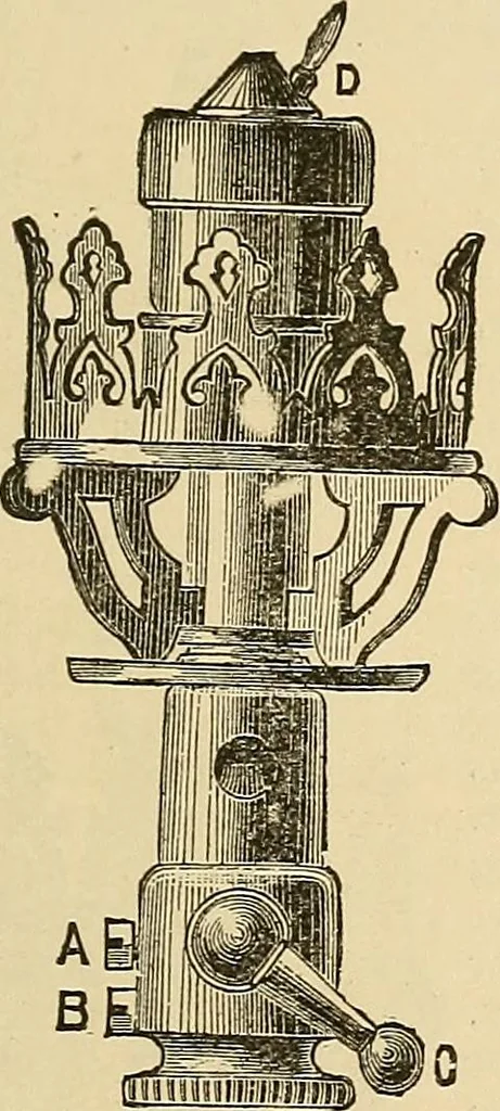 An illustration from Discoveries and inventions of the nineteenth century, 1905, leaf 831