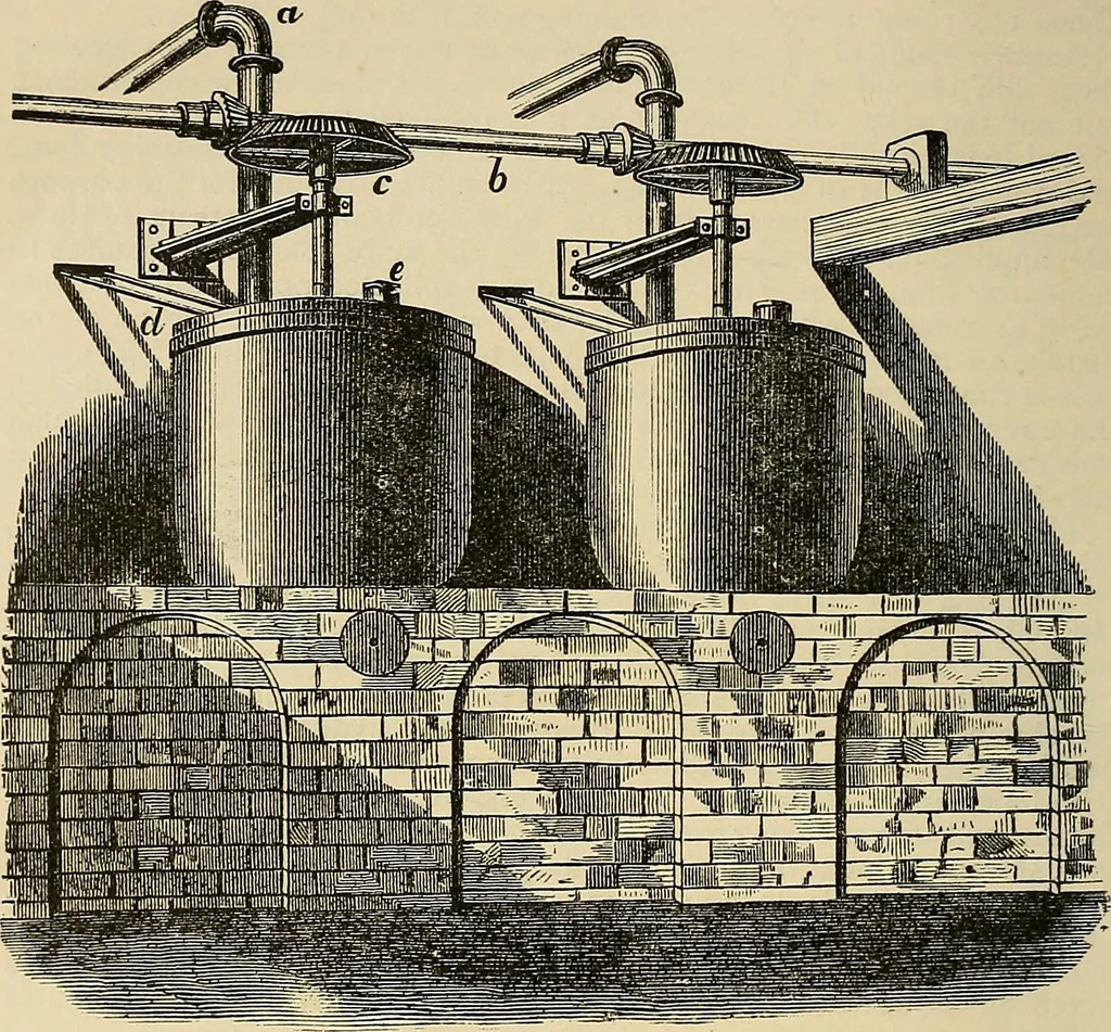 An illustration from Discoveries and inventions of the nineteenth century, 1905, leaf 836