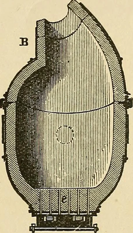An illustration from Discoveries and inventions of the nineteenth century, 1905, leaf 87