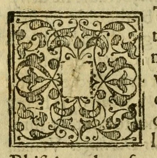 An illustration from A discovery of the fraudulent practises of Iohn Darrel ... detecting in some sort the deceitfull trade in these latter dayes of casting out devils, 1599, leaf 52