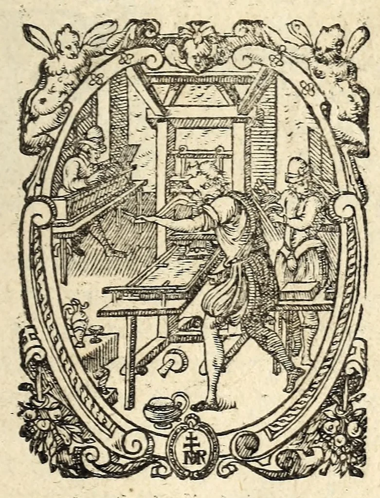 An illustration from Discovrs av pevple de Paris, et avtres Catholiques de France, sur les nouuelles entreprises des rebelles, & seditieux., 1585, leaf 5