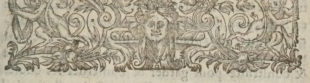 An illustration from Discovrs de la verité, des cavses et effects, des divers covrs, mouuements, flux, reflux, & saleure de la mer oceane, mer mediterranee & autres mers de la terre, 1600, leaf 419