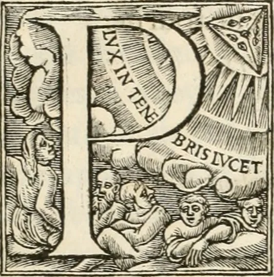 An illustration from Discovrs historial de l'antiqve et illvstre cité de Nismes en la Gaule narbonoise : auec les portraitz des plus antiques & insignes bastimens dudit lieu, reduitz à leur vraye mesure & proportion, ensemble de l'antique & moderne ville, 1560, leaf 18
