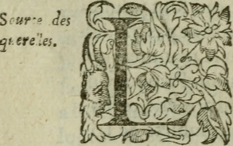 An illustration from Discovrs politiqves et militaires. Nouuellement recueillis & mis en lumiere, 1587, leaf 261