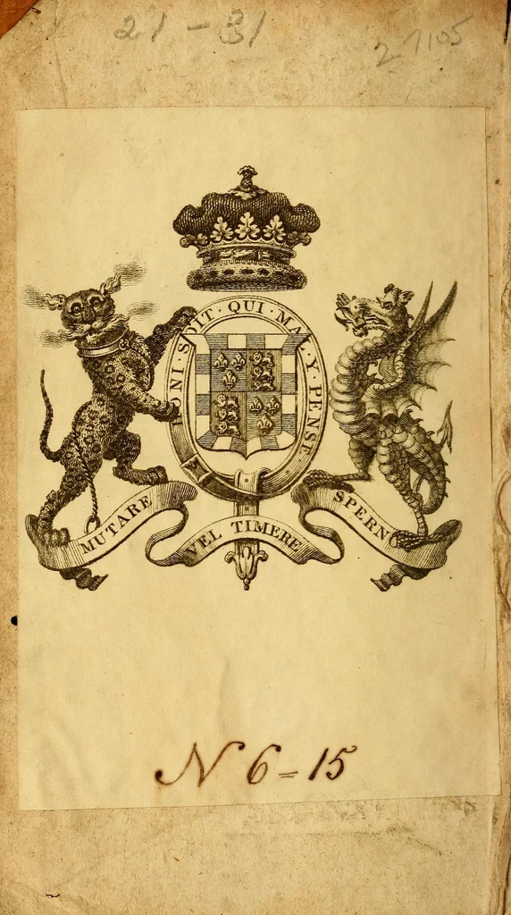 An illustration from Discovrs présenté à Monseignevr le Davphin, le iour de son baptistaire, 1606, leaf 2