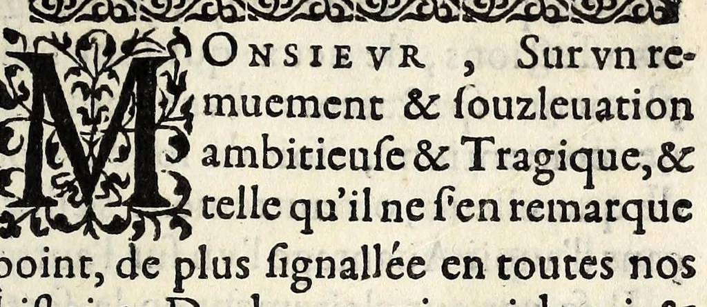 An illustration from Discovrs Svr La Comparaison Et Ellection Des Devx partis qui sont pour le iourd'huy en ce Royaume., 1586, leaf 9