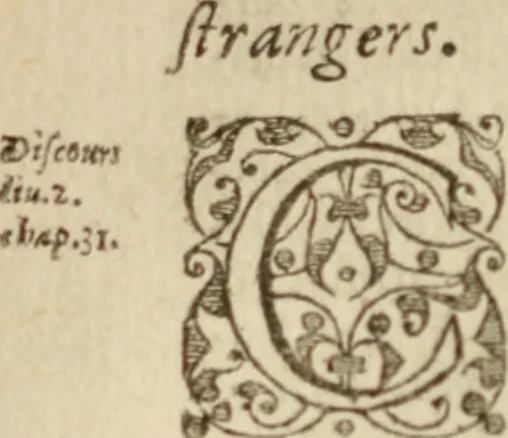 An illustration from Discovrs svr les moyens de bien govverner & maintenir en bonne paix vn royaume, ou autre principauté. Divisez en trois parties, assavoir, dv conseil, de la religion, & de la police que doit tenir vn prince. Contre Nicolas Machiauel Florentin .., 1577, leaf 185