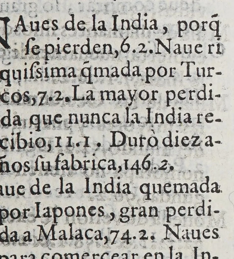 An illustration from Discursos sobre los comercios de las dos Indias, : donde se tratan materias importantes de estado, y guerra., 1622, leaf 549