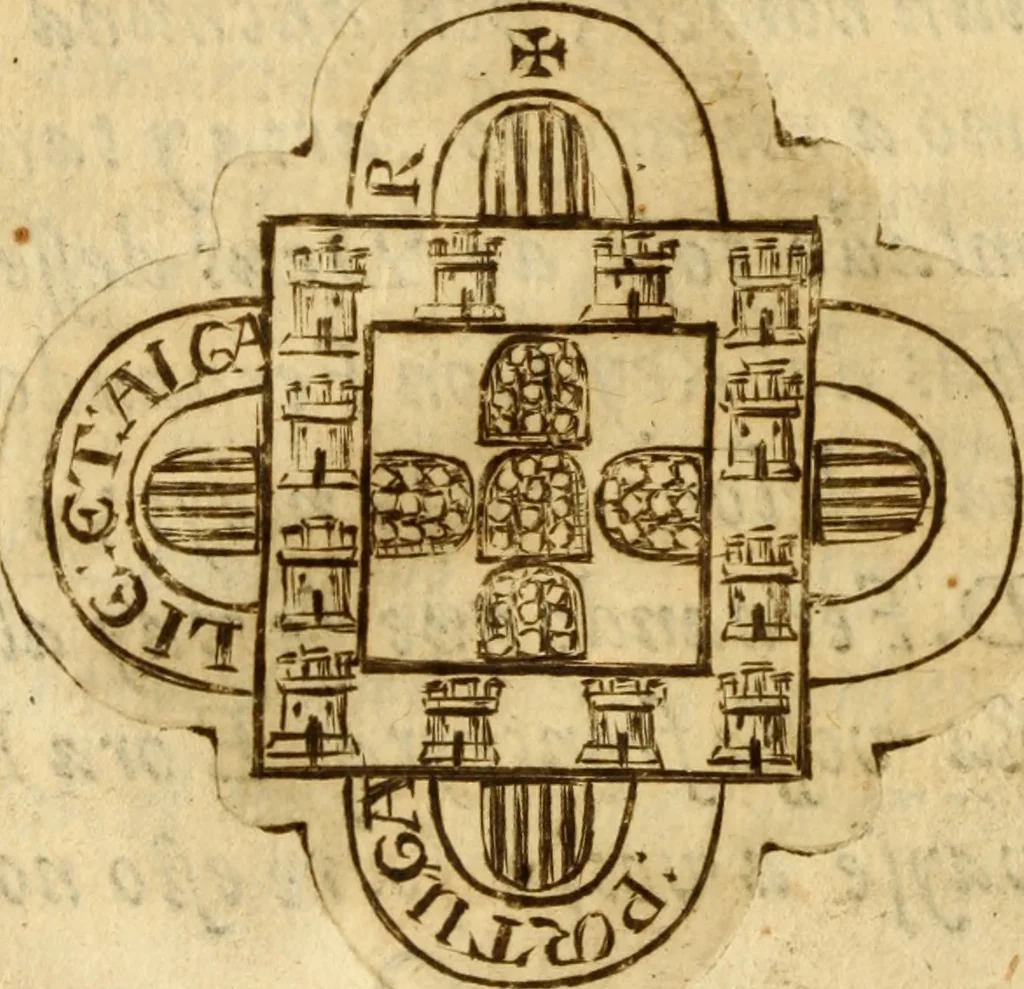 An illustration from Discvrsos varios de historia : con mvchas escritvras reales antigvas, y notas a algvnas dellas., 1683, leaf 121