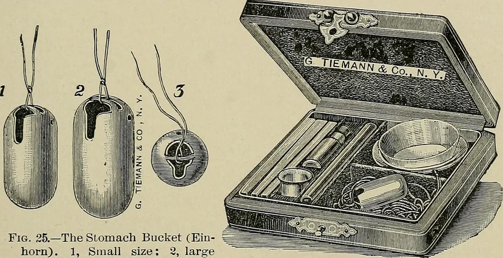 An illustration from Diseases of the stomach : a text-book for practitioners and students, 1906, leaf 107