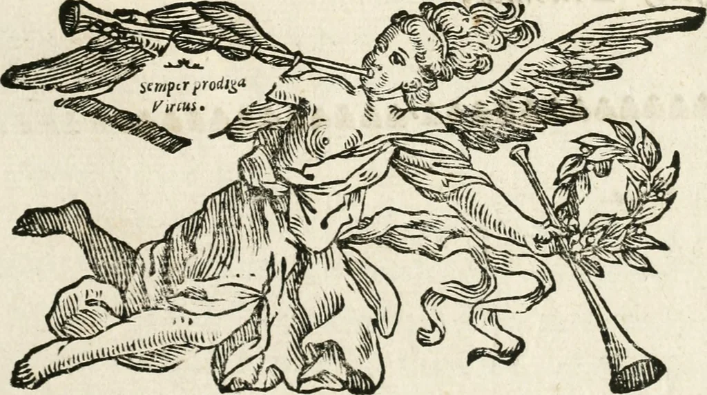 An illustration from Disegni del convito fatto dall'illustrissimo signor senatore Francesco Ratta all'illustrissimo publico, eccelsi signori anziani & altra nobilità : terminando il svo confalonierato li 28. febraro 1693, 1693, leaf 4