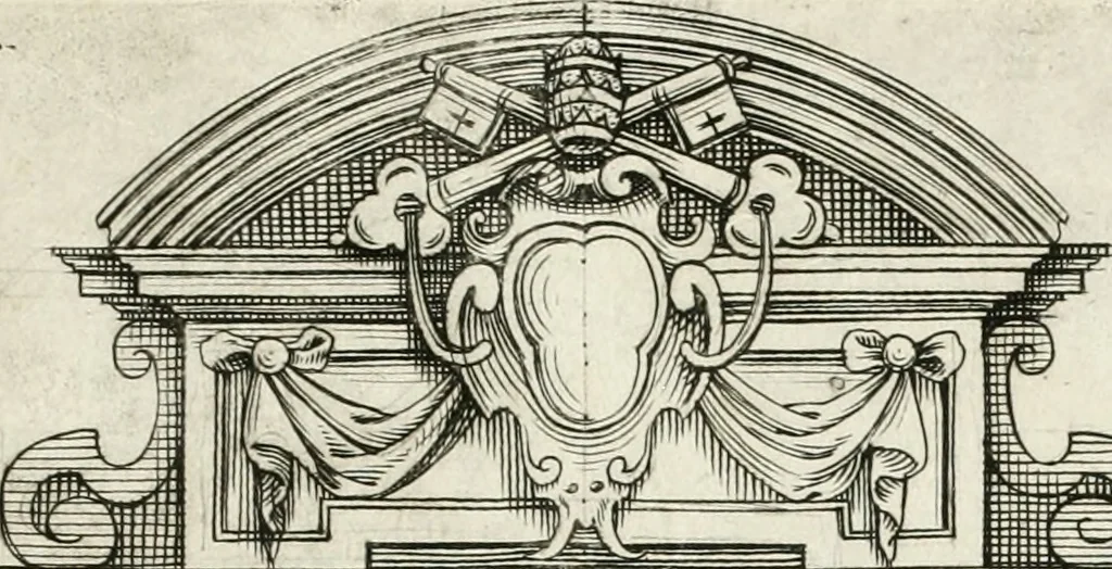An illustration from Disegni varii di depositi o' sepulcri, 1619, leaf 104