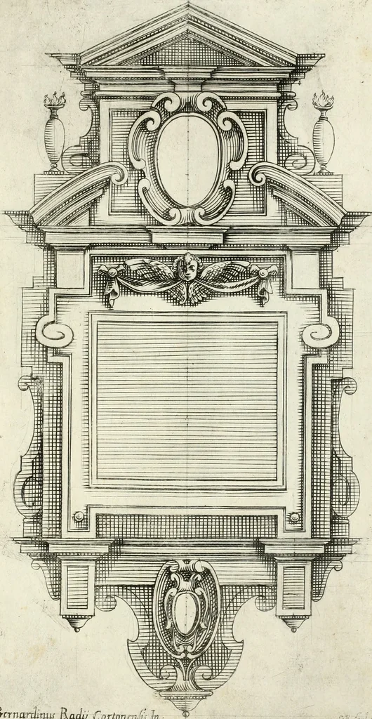 An illustration from Disegni varii di depositi o' sepulcri, 1619, leaf 22