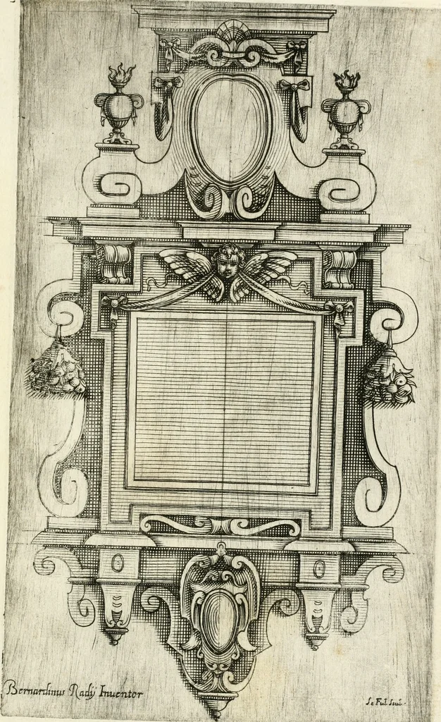 An illustration from Disegni varii di depositi o' sepulcri, 1619, leaf 24
